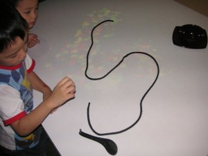 string